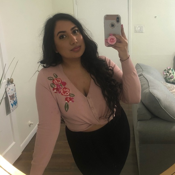 Embroidered Cardigan - Picture 6 of 6